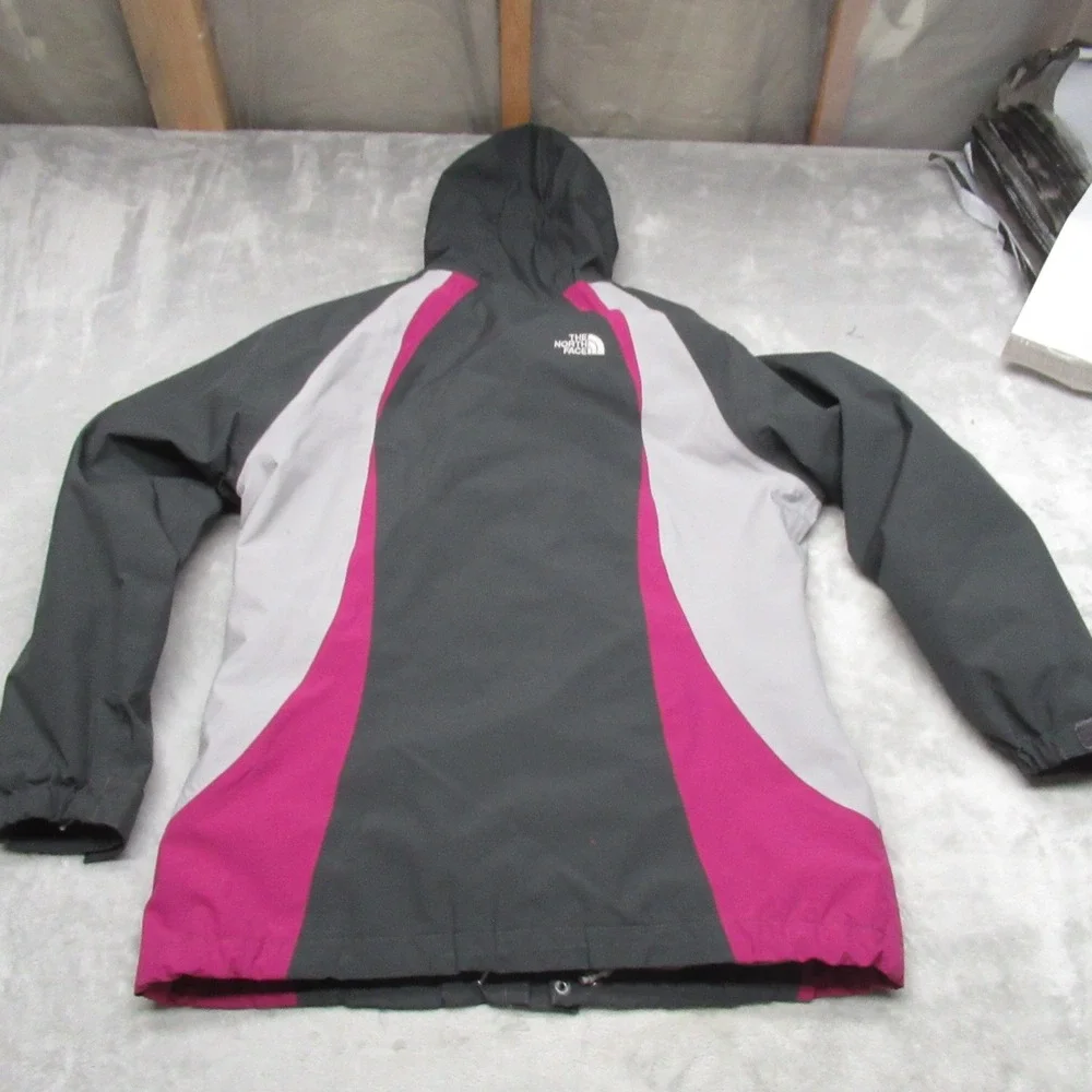 North Face Jacket Girls XL Grey‎ Winter Ski Snow Waterproof Removable Liner 3in1